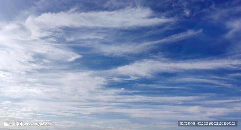 蓝天白云美景
