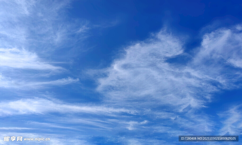 蓝天白云美景