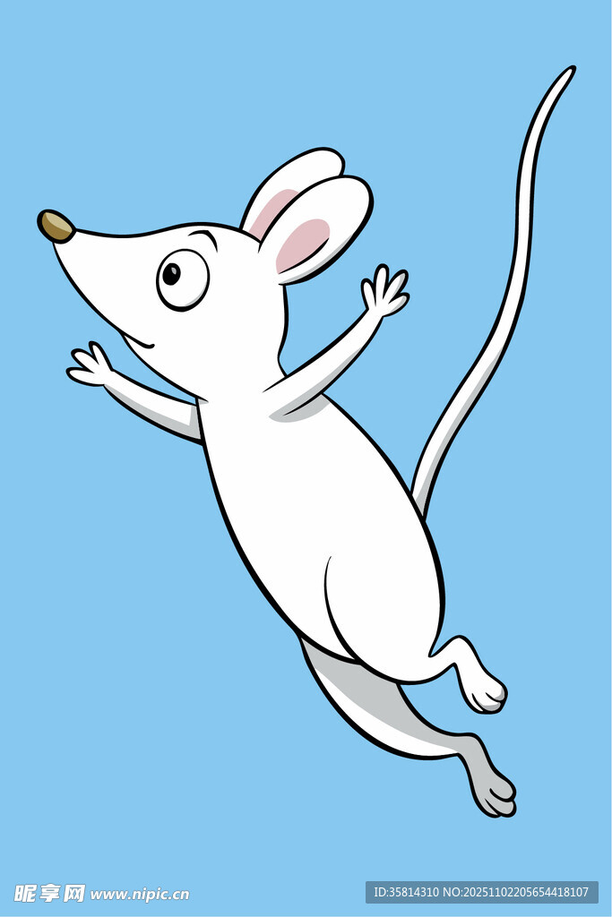跳跃的小白鼠