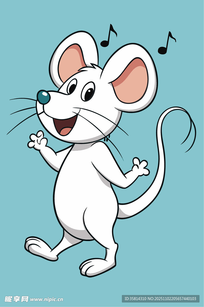 跳舞的欢乐小老鼠