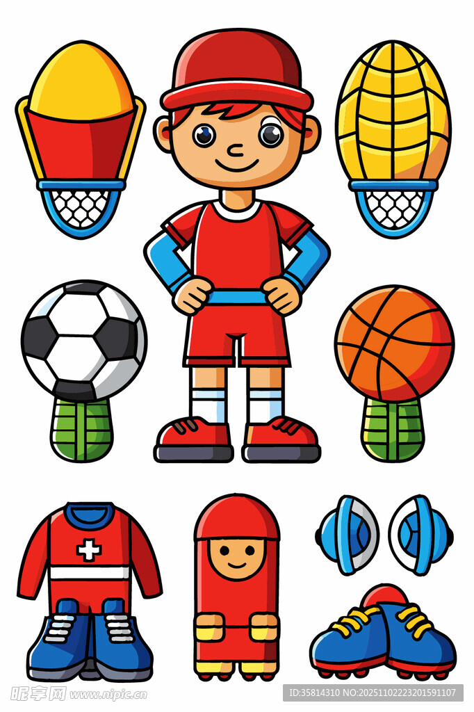 儿童运动装备与服饰