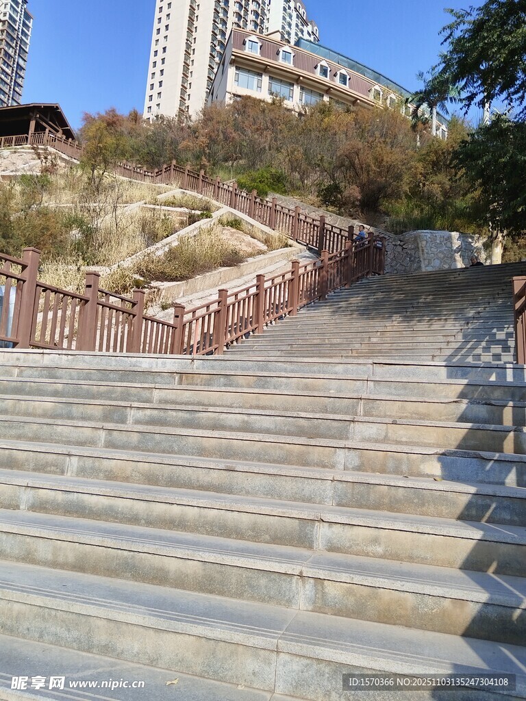 城市户外阶梯景观