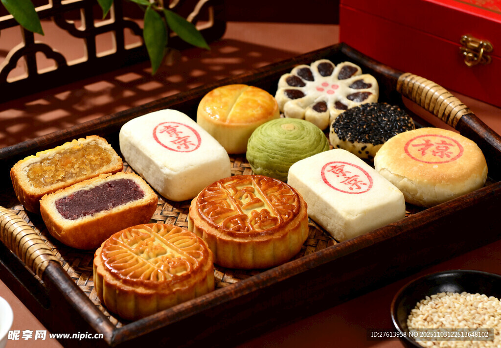 多样中式糕点