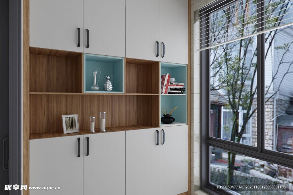 现代简约风格室内储物柜