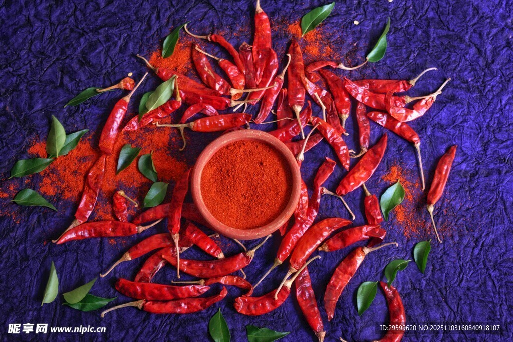 红辣椒与辣酱的视觉盛宴
