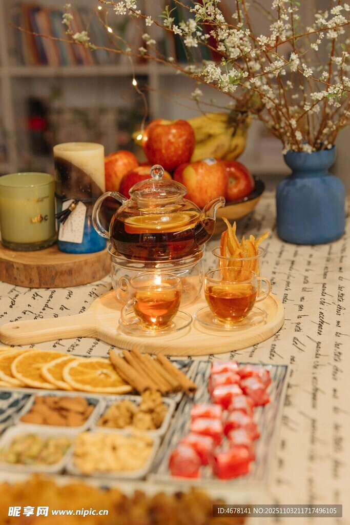 丰盛美食摆盘视觉盛宴