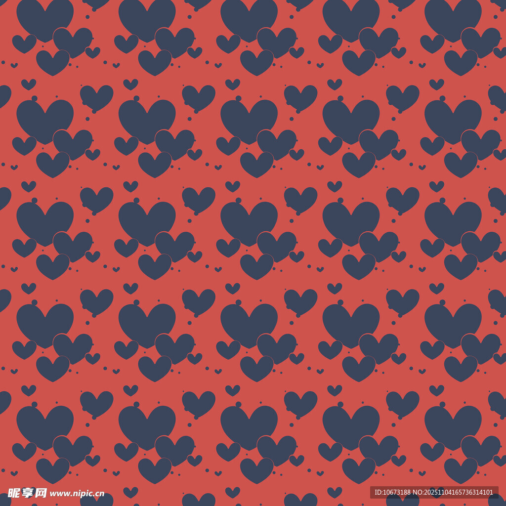 红色底纹蝴蝶图案背景