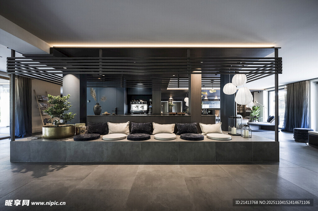 现代简约风格客厅空间