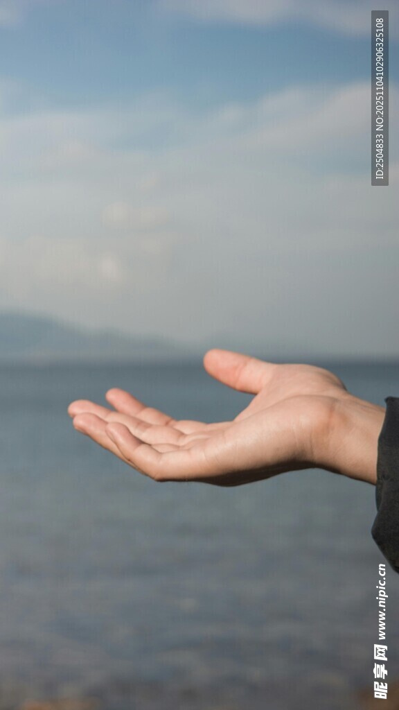 张开的手掌 拥抱广阔天地