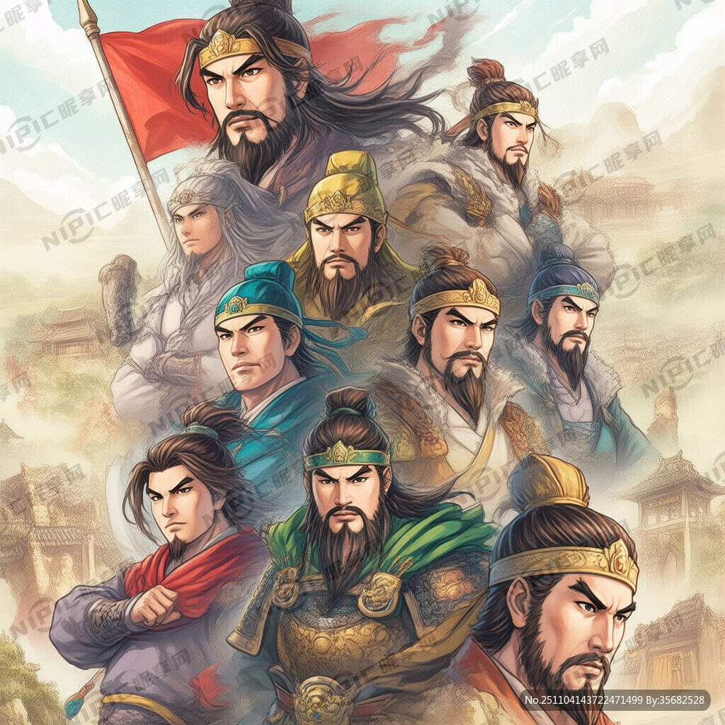 水浒108将动漫人物