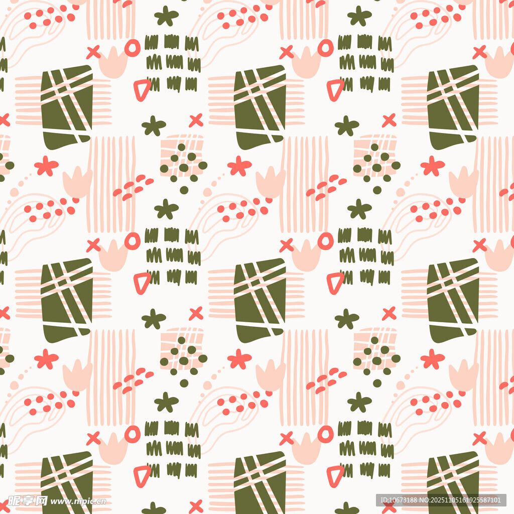 圣诞礼物图案背景设计