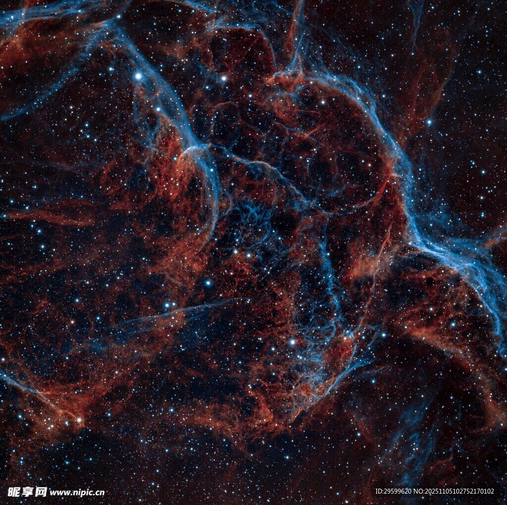 绚丽星云宇宙奇观