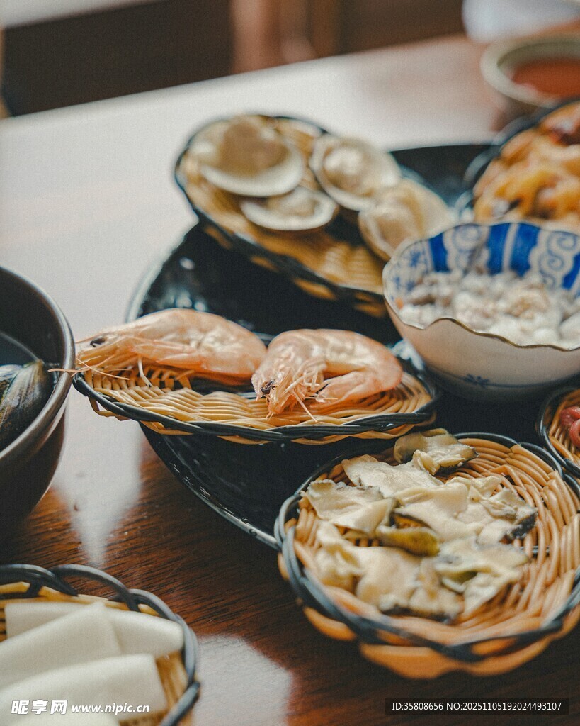 多样海鲜美食