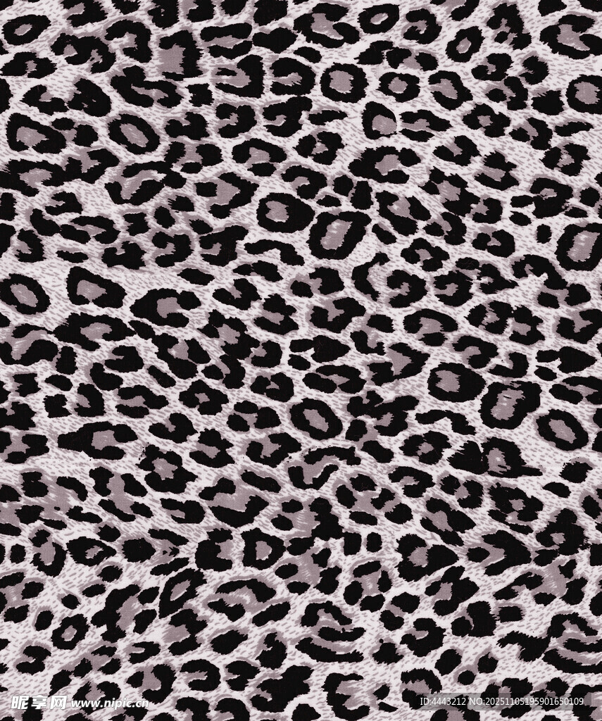 豹纹图案纹理背景