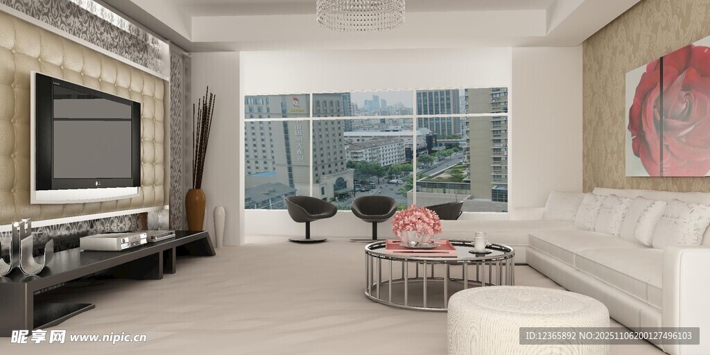 现代简约风格客厅展示