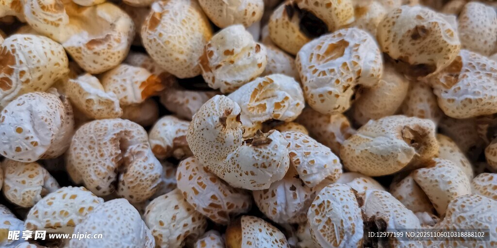 美味爆米花特写