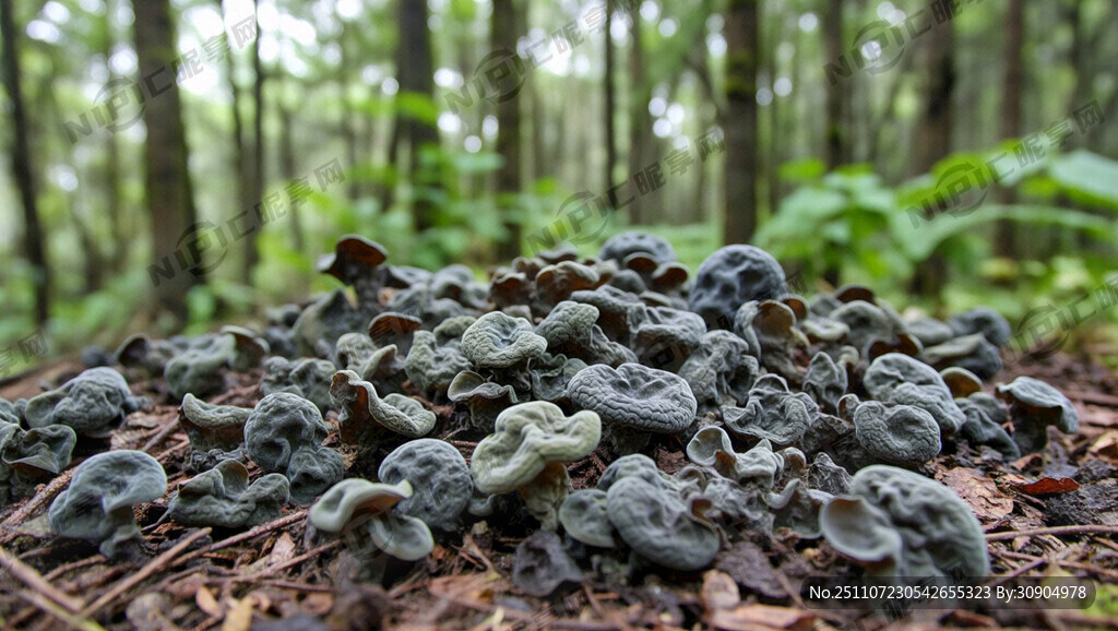 原始和森林里生产出来的生态、绿