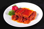 红烧排骨摆盘精致