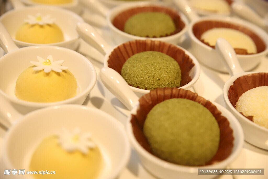 点心 美食 陈列 摆盘 甜点 