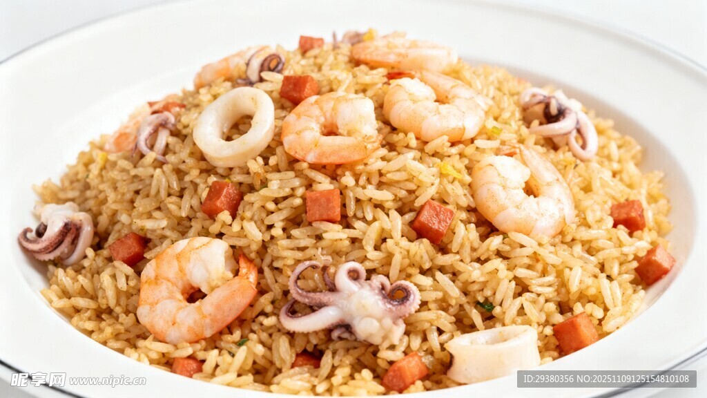 海鲜炒饭