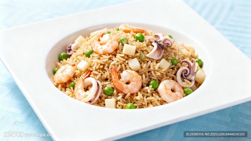 海鲜炒饭