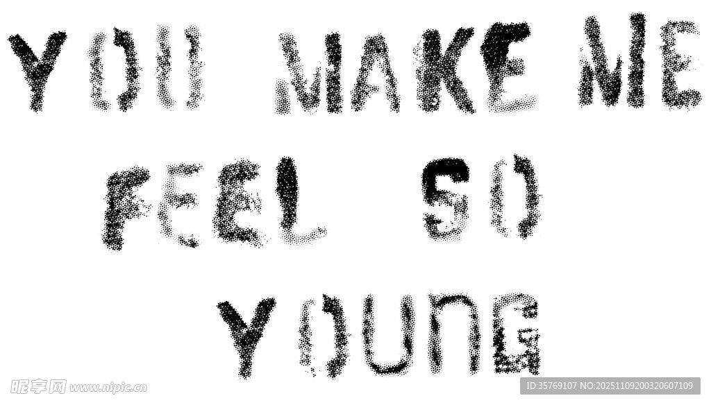 你让我感觉如此年轻