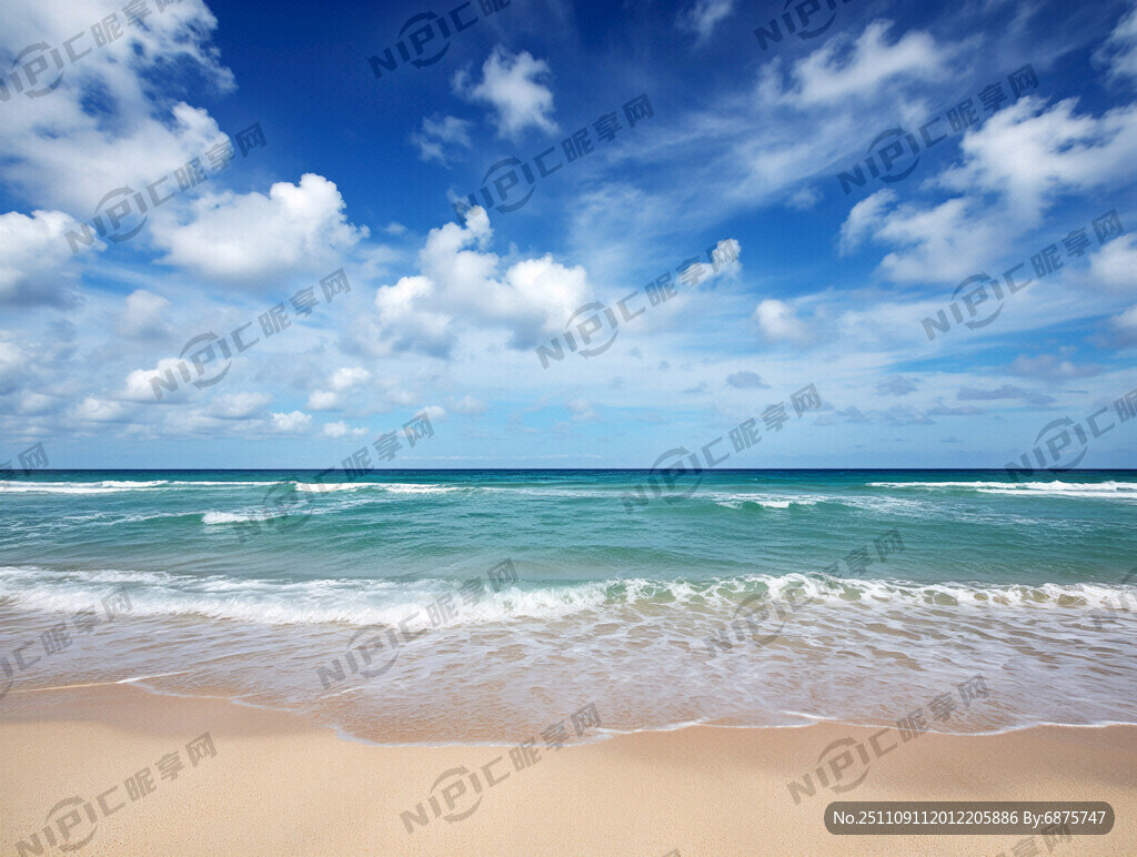 蓝天 大海 沙滩