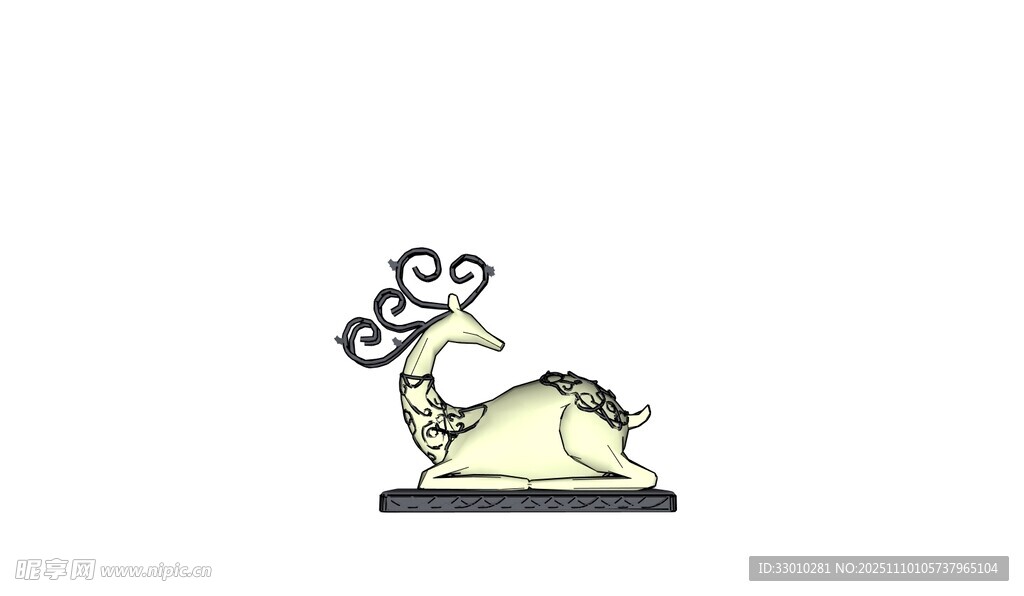 简约风格卡通蜗牛摆件