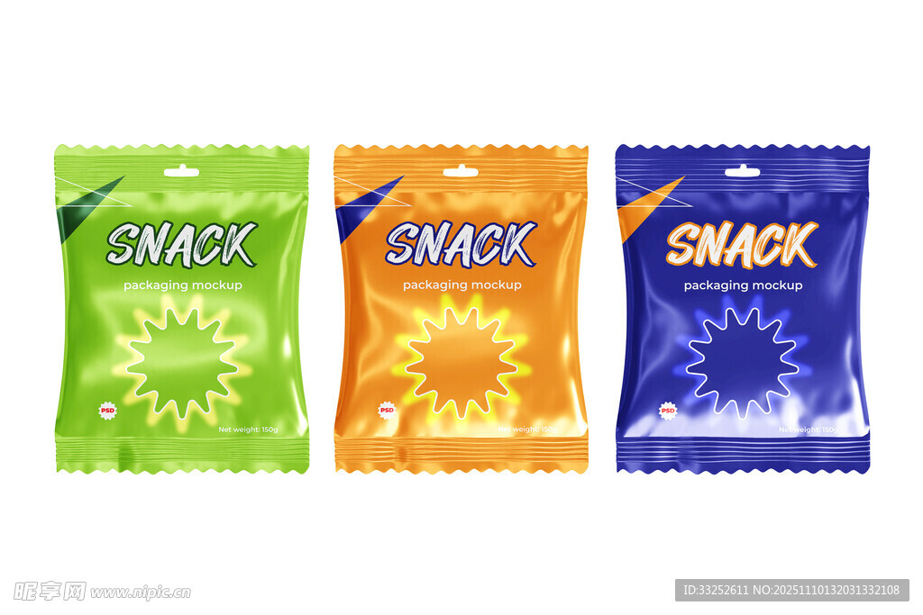  k零食包装袋展示