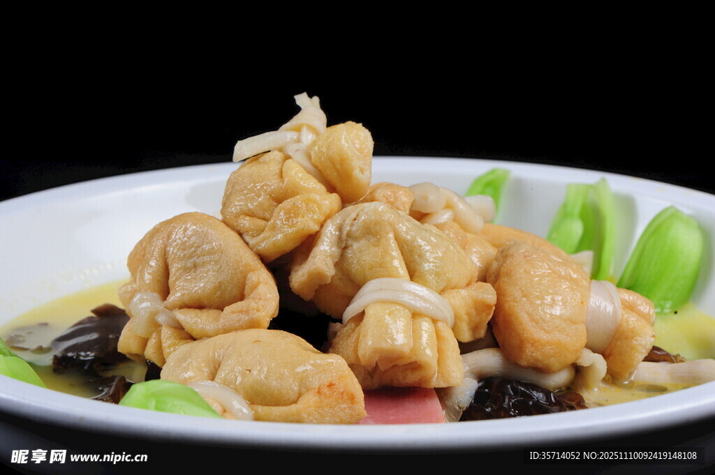 美味三鲜酿豆腐