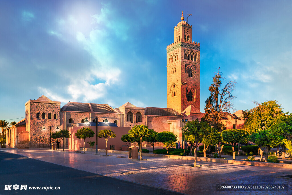 摩洛哥精美建筑景观