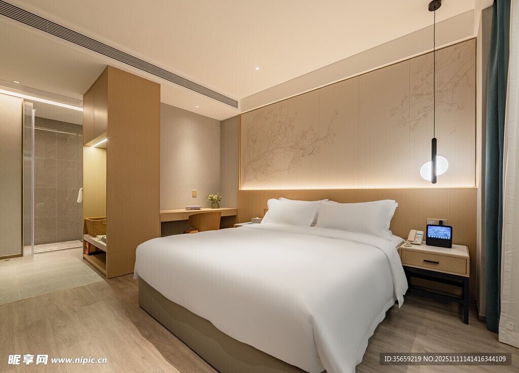 现代简约风格温馨卧室