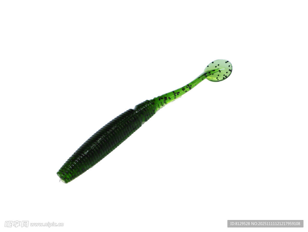 绿色软鱼饵