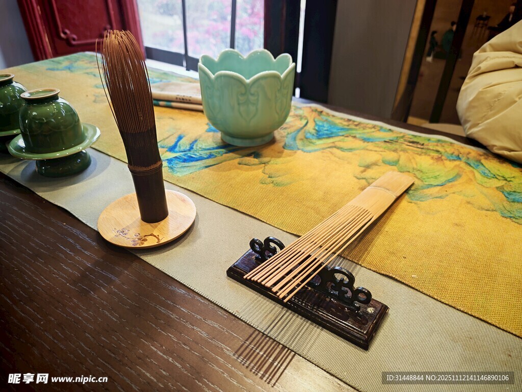中式茶席茶具雅致摆件