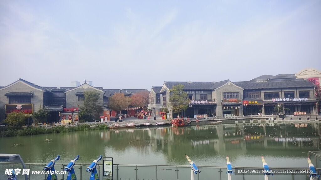 水乡建筑临水景观