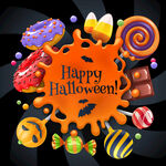 万圣节糖果欢乐大集合