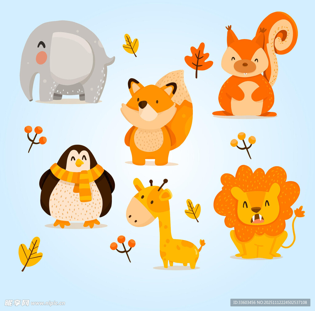 可爱动物集合