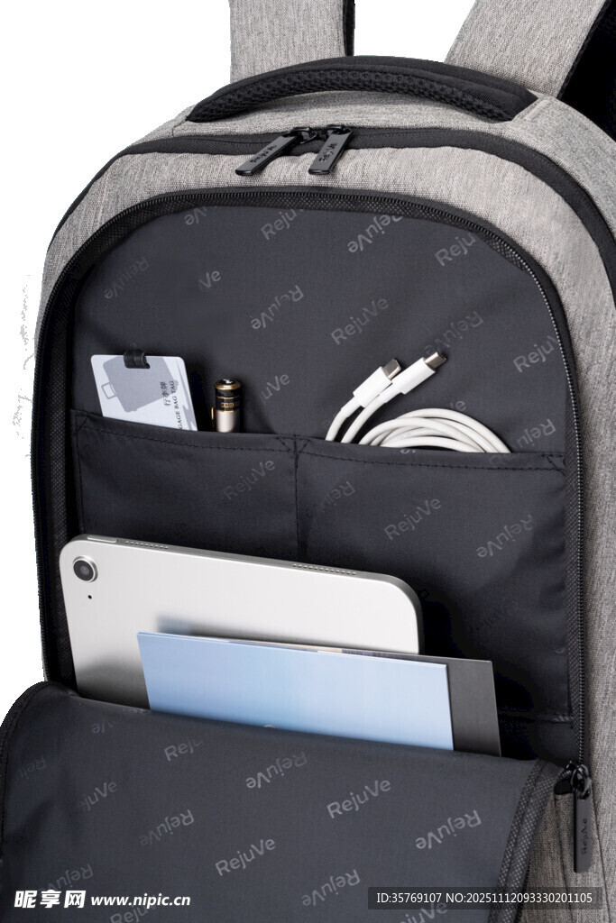 时尚背包内部结构展示