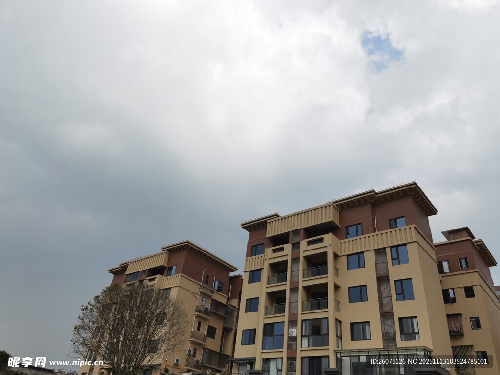 多层住宅建筑外观