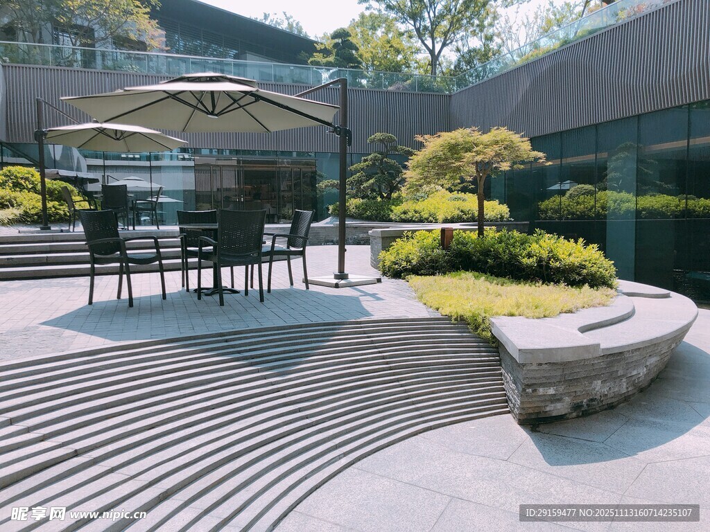 现代庭院户外休闲空间