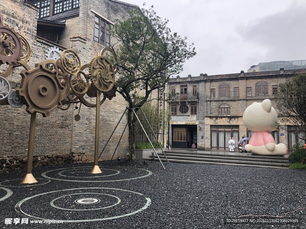 户外艺术装置庭院景观