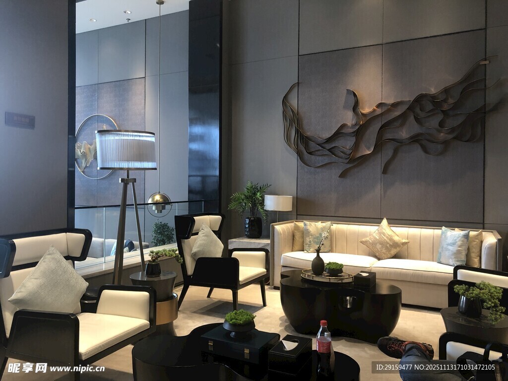 现代风格客厅室内场景