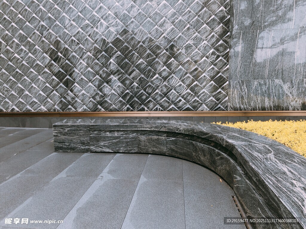 现代风格弧形户外阶梯景观