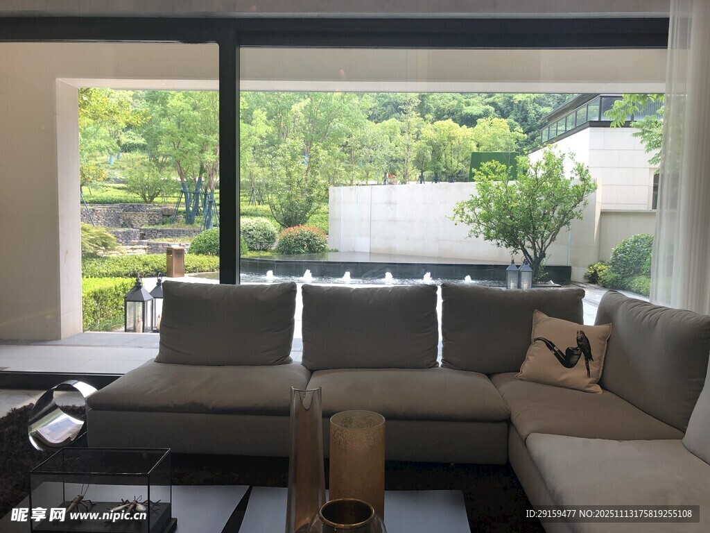 现代简约风客厅室内景观