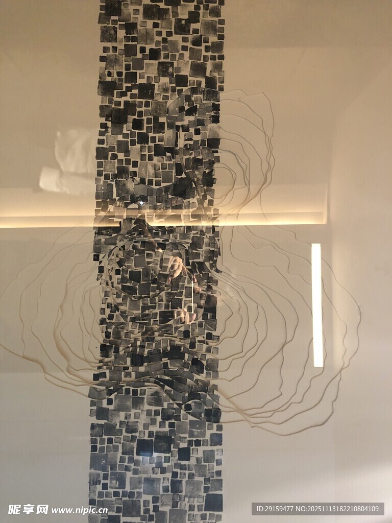 现代艺术风格装饰柱设计