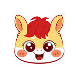 可爱卡通小马头像