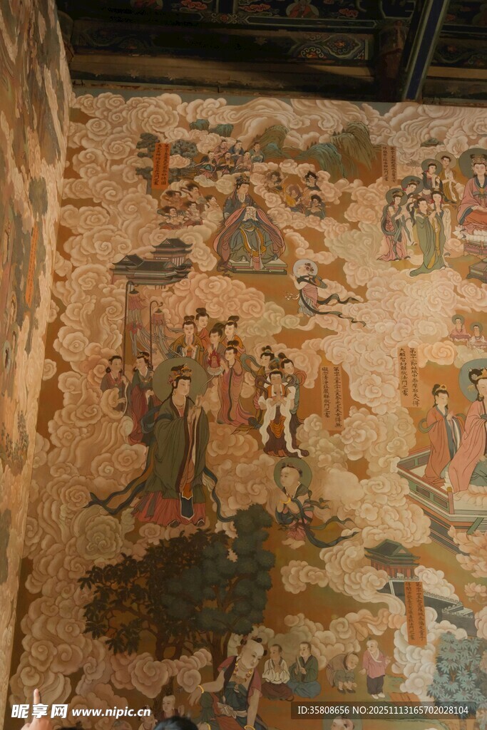 古代精美壁画艺术展示