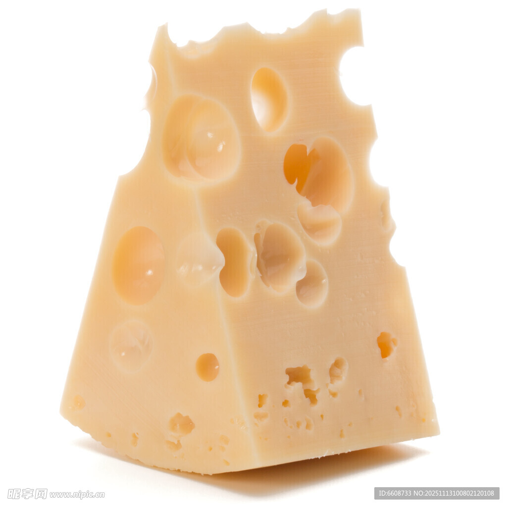 一块孔洞丰富的奶酪