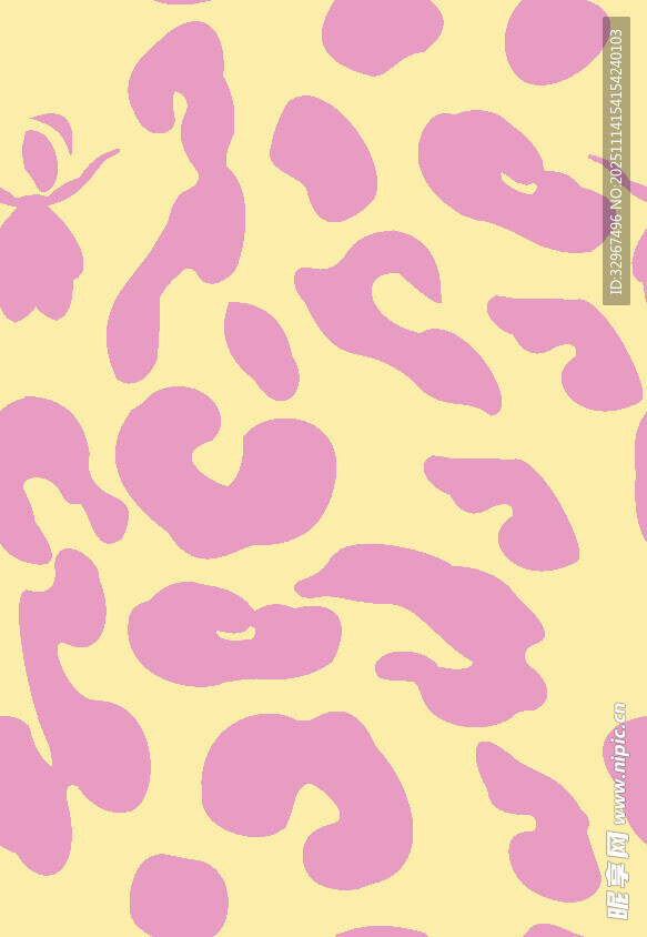 粉色豹纹图案背景