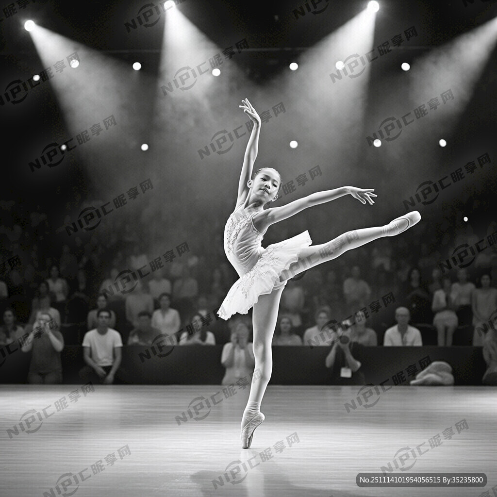 孩子跳舞的图片 画风复杂一些